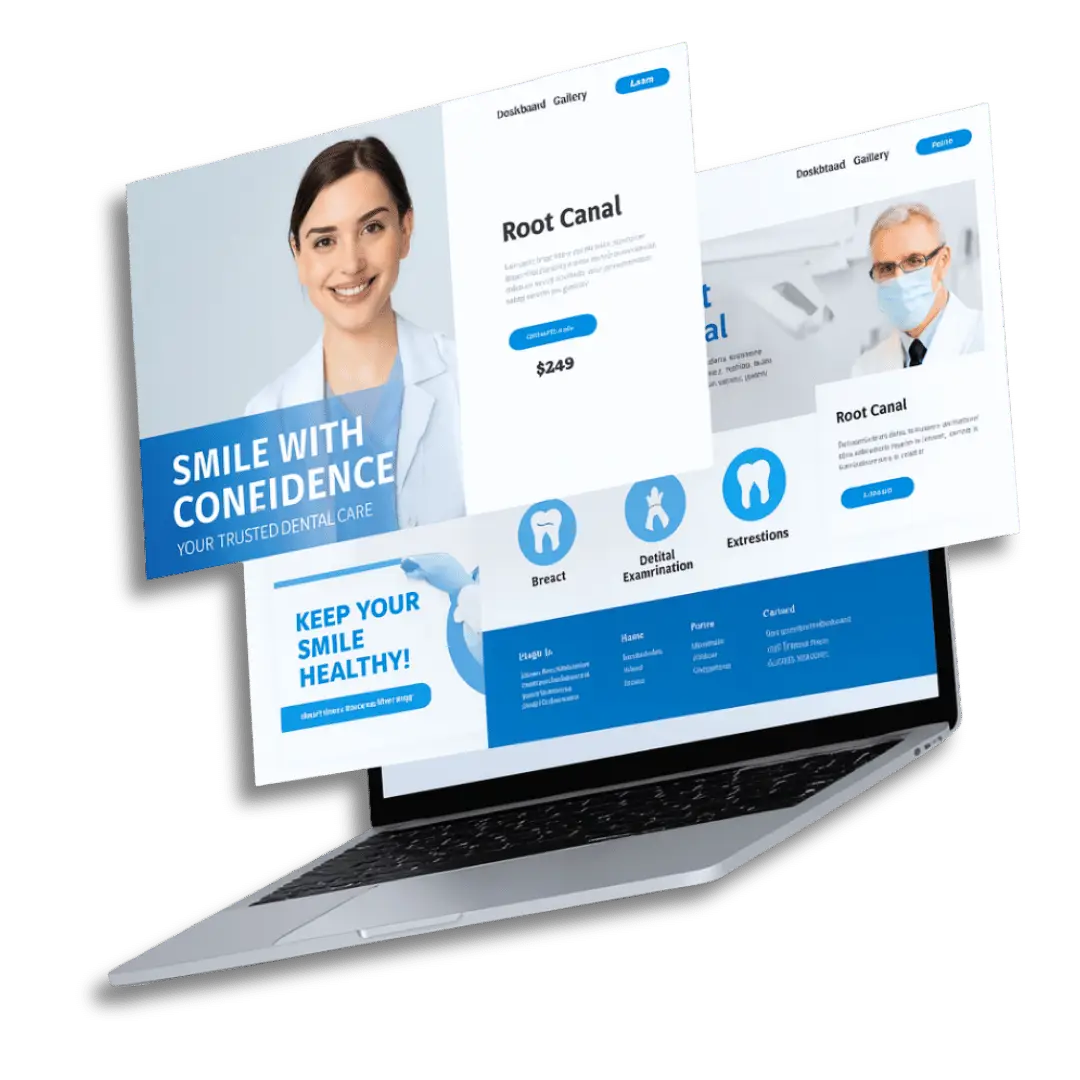 dentist website example